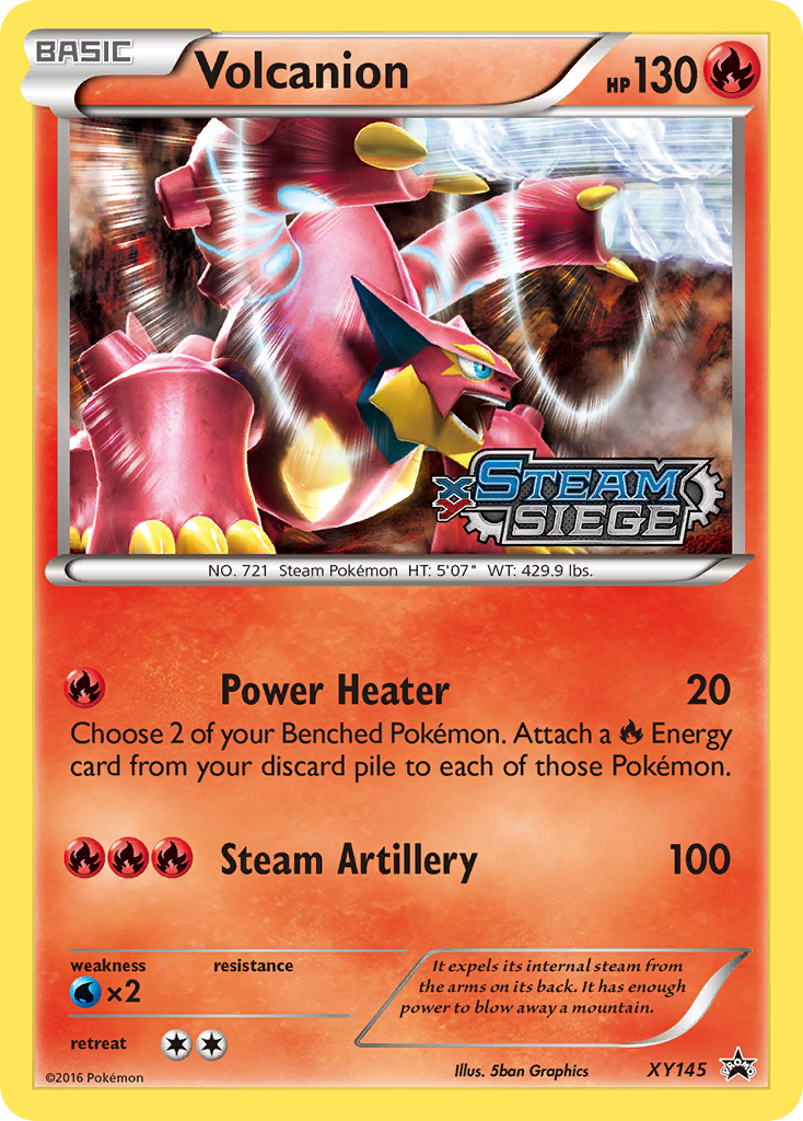 Volcanion (XY145) [XY: Black Star Promos] | Eastridge Sports Cards & Games