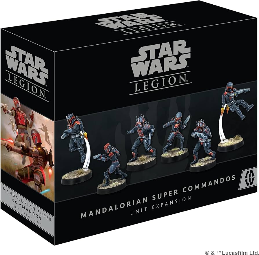 Star Wars Legion: Mandalorian Super Commandos Unit Expansion | Eastridge Sports Cards & Games