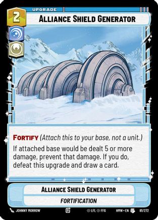 Alliance Shield Generator (81/272) - Homeworlds
