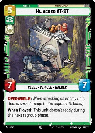 Hijacked AT-ST (121/272) - Homeworlds