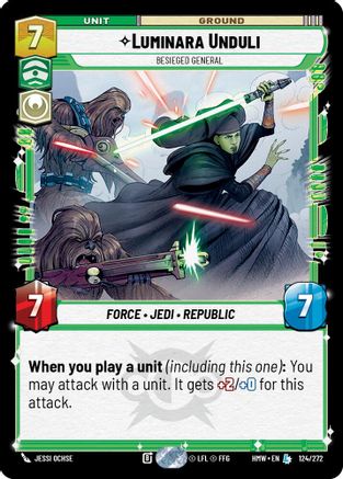 Luminara Unduli - Besieged General (124/272) - Homeworlds