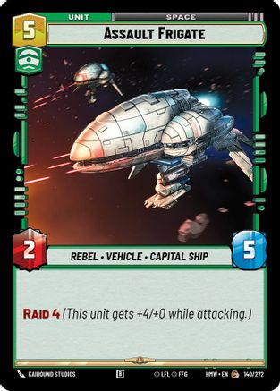 Assault Frigate (140/272) - Homeworlds