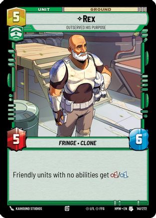 Rex - Outserved His Purpose (141/272) - Homeworlds