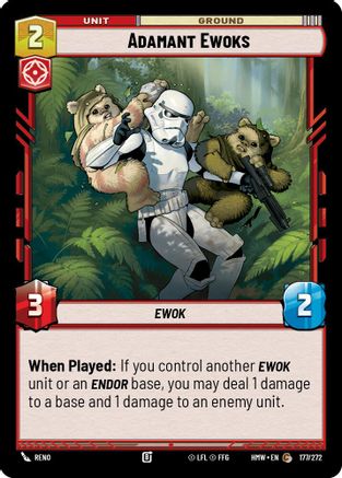 Adamant Ewoks (177/272) - Homeworlds