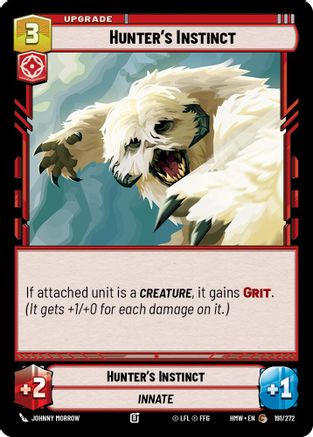 Hunter's Instinct (191/272) - Homeworlds