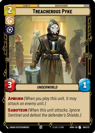 Treacherous Pyke (198/272) - Homeworlds