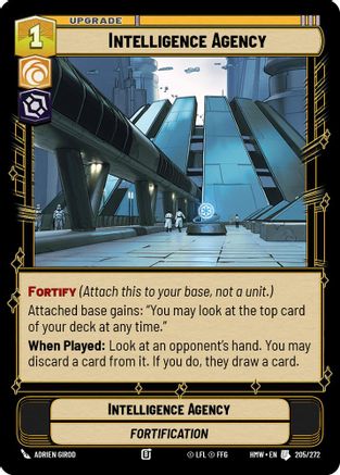 Intelligence Agency (205/272) - Homeworlds