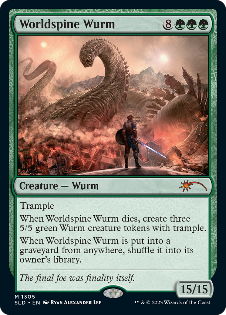 Worldspine Wurm [Secret Lair Drop Series] | Eastridge Sports Cards & Games