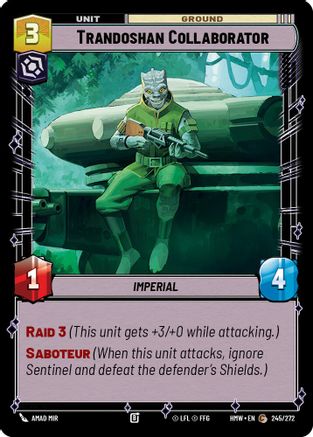 Trandoshan Collaborator (245/272) - Homeworlds