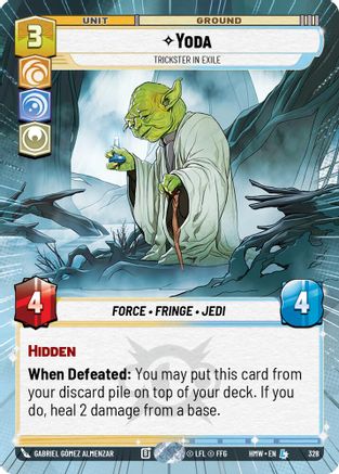 Yoda - Trickster in Exile (Hyperspace) (328) - Homeworlds