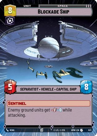Blockade Ship (Hyperspace) (523) - Homeworlds