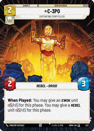 C-3PO - Captivating Storyteller (Hyperspace) (527) - Homeworlds