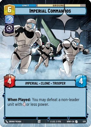 Imperial Commandos (Hyperspace Foil) (578) - Homeworlds Foil