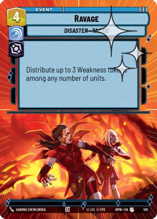 Ravage (Hyperspace Foil) (581) - Homeworlds Foil