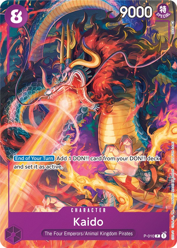 Kaido (Tournament Pack Vol. 1) [One Piece Promotion Cards] | Eastridge Sports Cards & Games