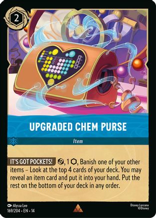 Upgraded Chem Purse (169/204) - Hyperia City Cold Foil