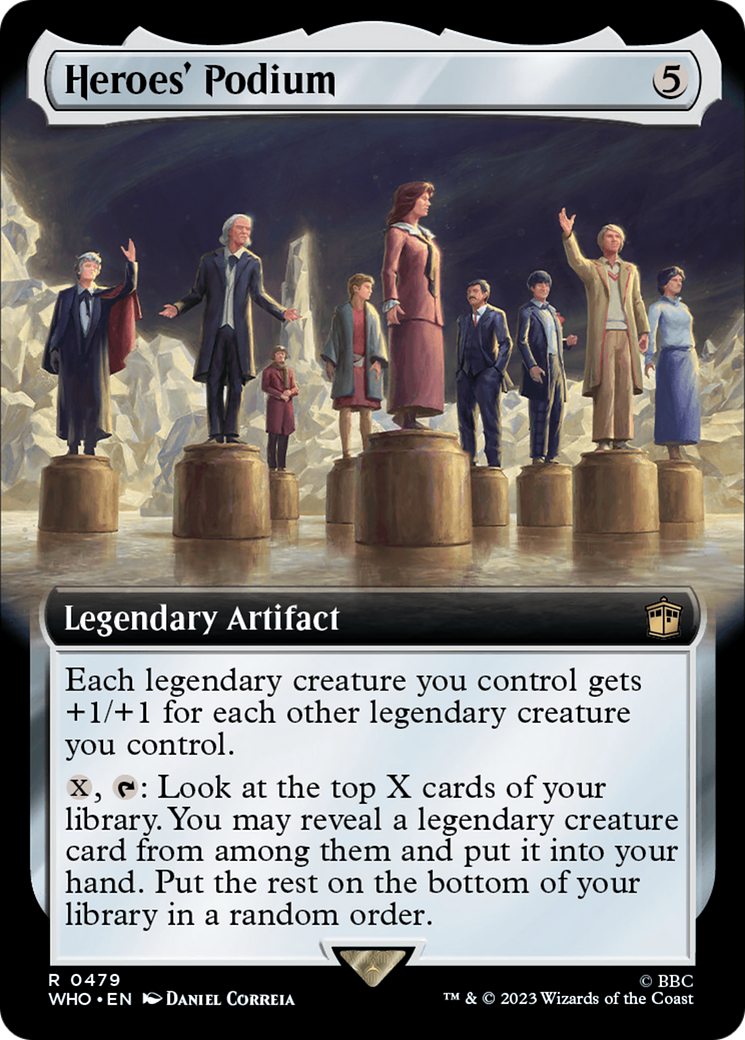 Heroes' Podium (Extended Art) [Doctor Who] | Eastridge Sports Cards & Games