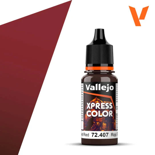 VALLEJO GAME COLOR Xpress: Velvet Red (18ML) | Eastridge Sports Cards & Games