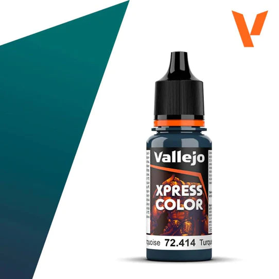 VALLEJO GAME COLOR Xpress: Caribbean Turquoise (18ML) | Eastridge Sports Cards & Games