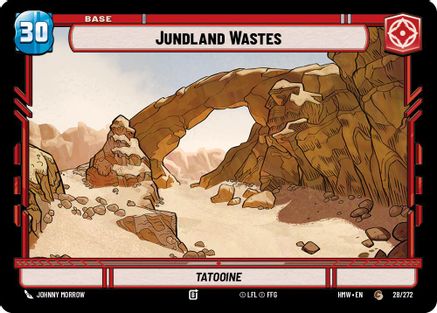 Jundland Wastes // Weakness (28/272 // T02/05) - Homeworlds