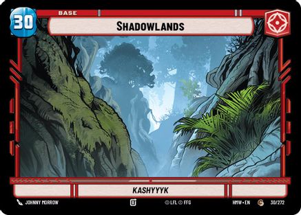 Shadowlands // Shield (30/272 // T01/05) - Homeworlds
