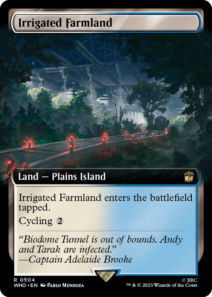 Irrigated Farmland (Extended Art) [Doctor Who] | Eastridge Sports Cards & Games