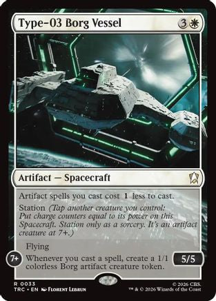Type-03 Borg Vessel (TRC-033) - Commander: Star Trek