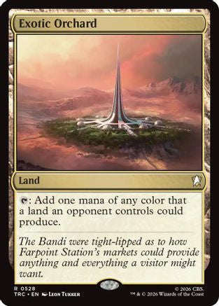 Exotic Orchard (Surge Foil) (TRC-528) - Commander: Star Trek Foil