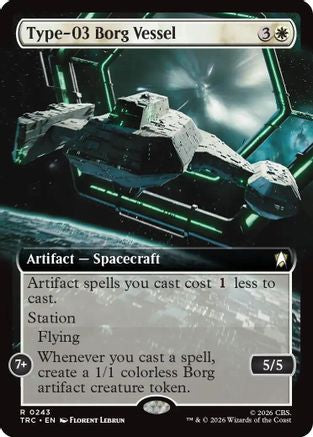 Type-03 Borg Vessel (Extended Art) (TRC-243) - Commander: Star Trek