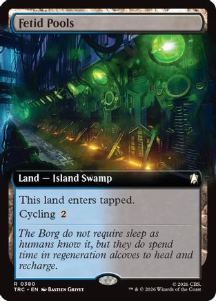 Fetid Pools (Extended Art) (TRC-380) - Commander: Star Trek