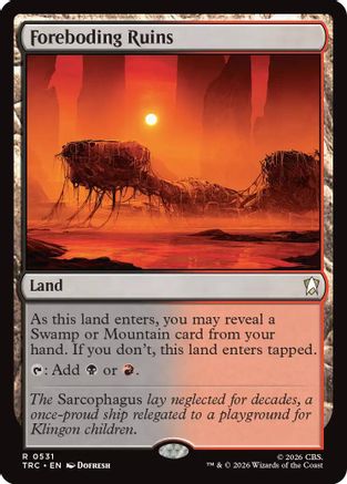 Foreboding Ruins (TRC-531) - Commander: Star Trek