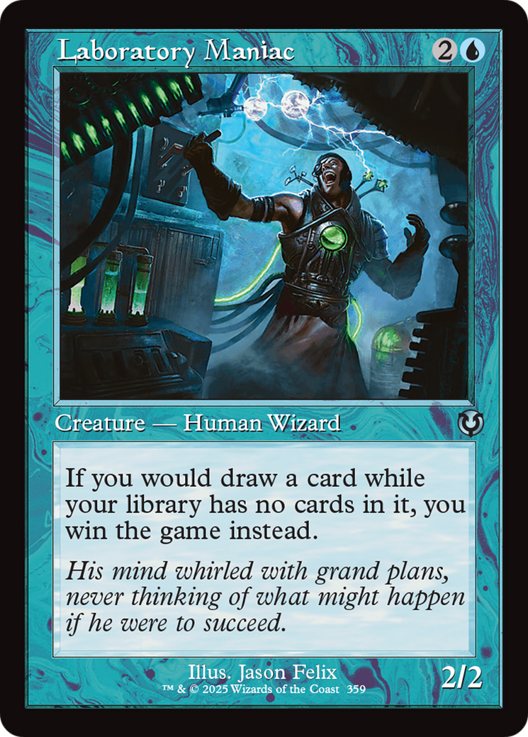 Laboratory Maniac (Retro Frame) [Innistrad Remastered] | Eastridge Sports Cards & Games