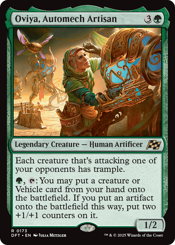 Oviya, Automech Artisan [Aetherdrift] | Eastridge Sports Cards & Games