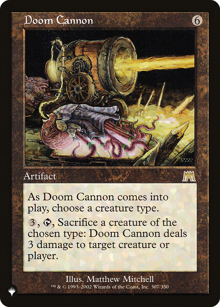 Doom Cannon [The List] | Eastridge Sports Cards & Games