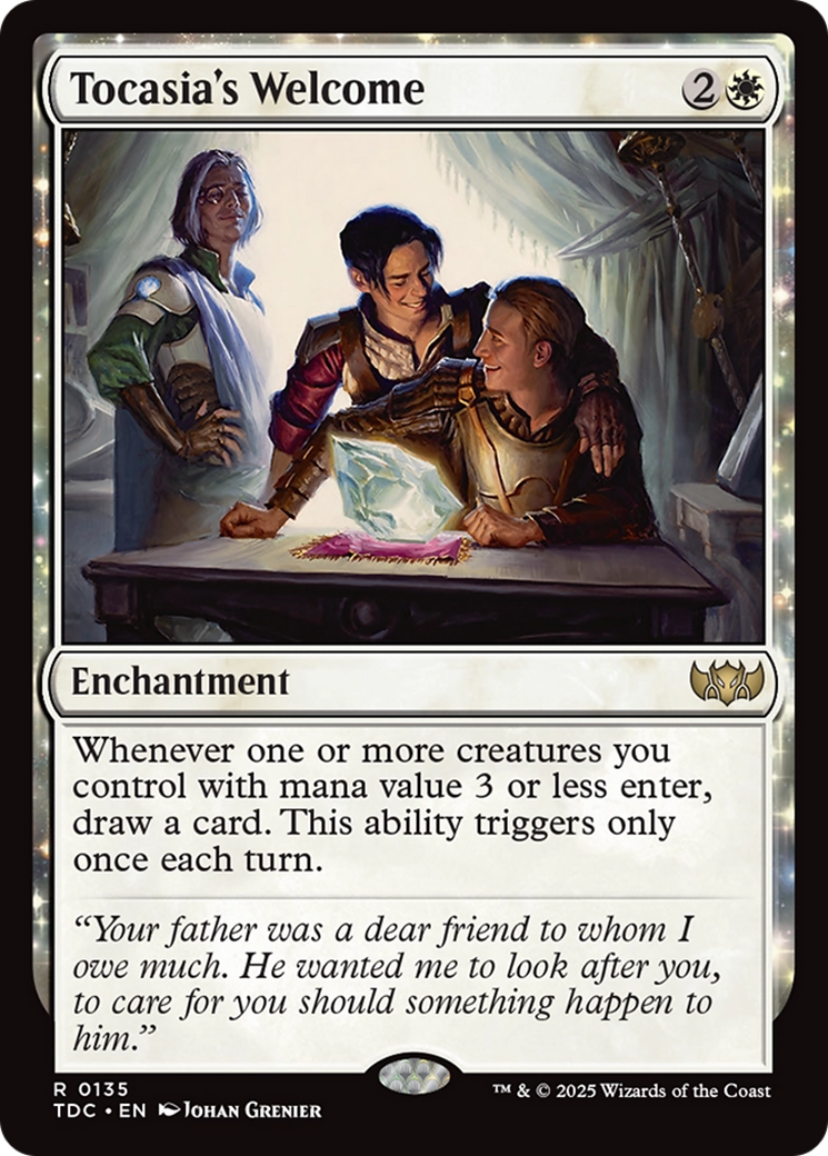 Tocasia's Welcome [Tarkir: Dragonstorm Commander] | Eastridge Sports Cards & Games