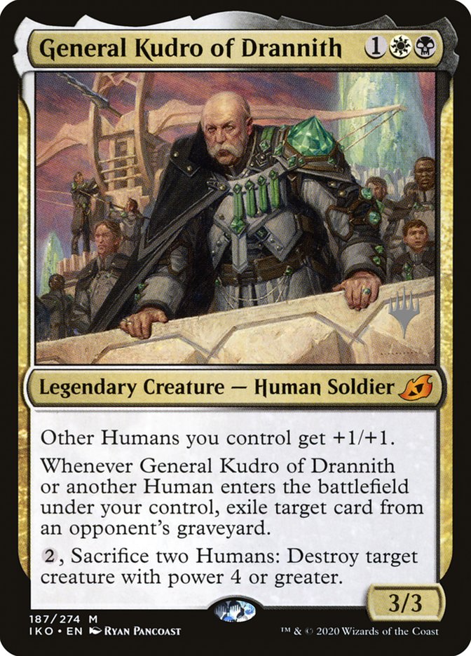 General Kudro of Drannith (Promo Pack) [Ikoria: Lair of Behemoths Promos] | Eastridge Sports Cards & Games