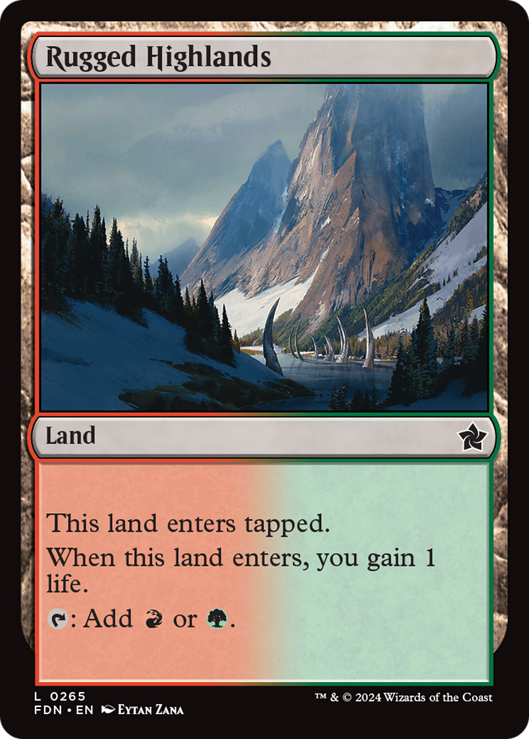 Rugged Highlands [Foundations] | Eastridge Sports Cards & Games