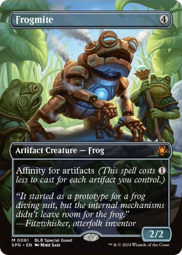 Frogmite (Borderless) [Bloomburrow Special Guests] | Eastridge Sports Cards & Games