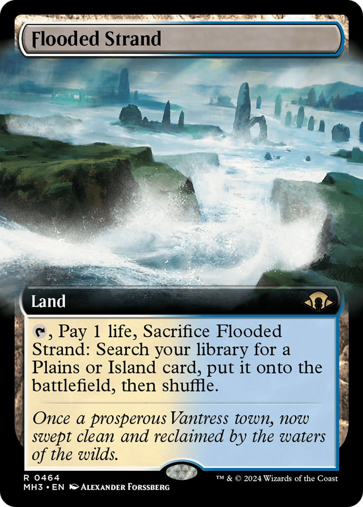 Flooded Strand (Extended Art) [Modern Horizons 3] | Eastridge Sports Cards & Games