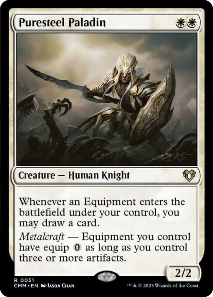 Puresteel Paladin [Commander Masters] | Eastridge Sports Cards & Games