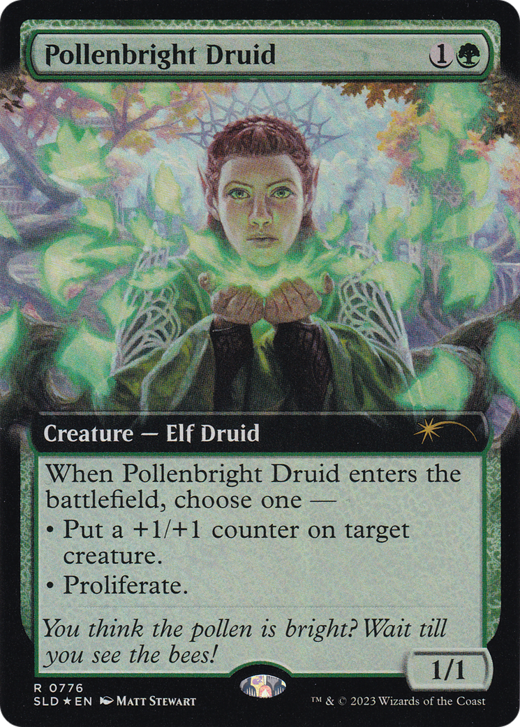 Pollenbright Druid (Extended Art) [Secret Lair Drop Series] | Eastridge Sports Cards & Games