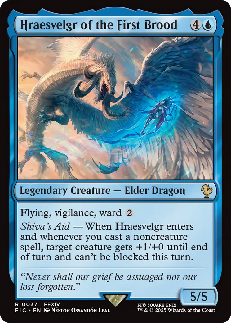 Hraesvelgr of the First Brood [FINAL FANTASY Commander] | Eastridge Sports Cards & Games