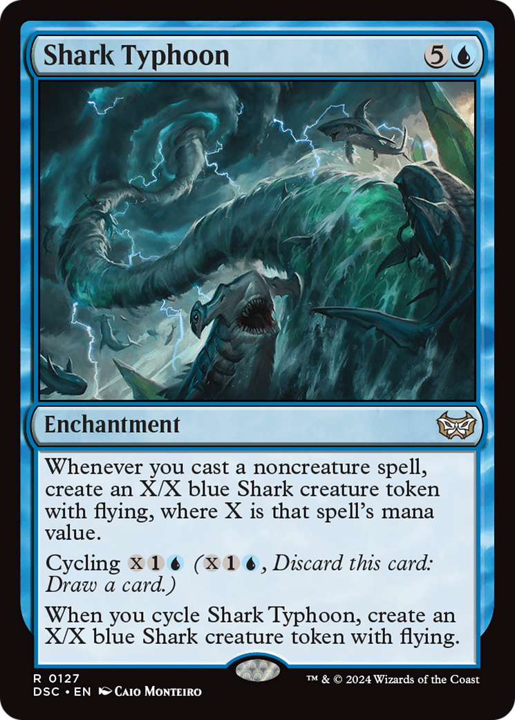 Shark Typhoon [Duskmourn: House of Horror Commander] | Eastridge Sports Cards & Games