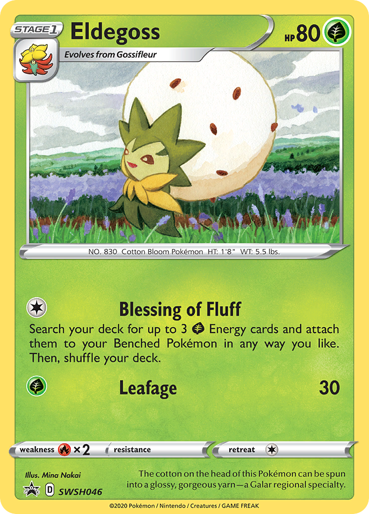 Eldegoss (SWSH046) [Sword & Shield: Black Star Promos] | Eastridge Sports Cards & Games