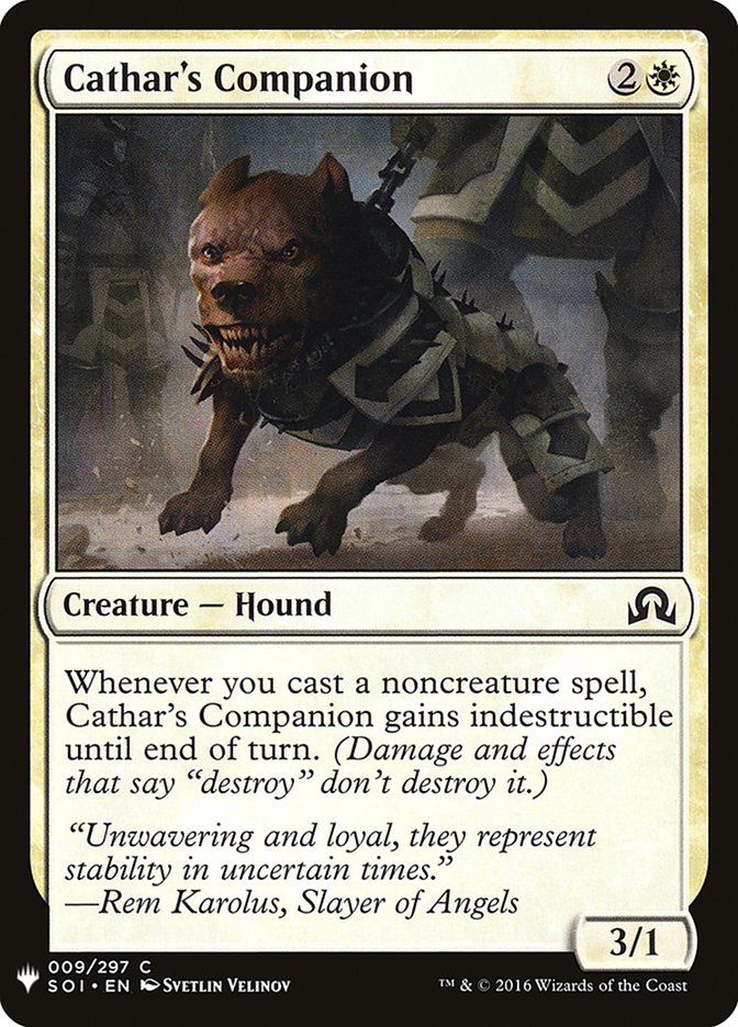 Cathar's Companion [Mystery Booster] | Eastridge Sports Cards & Games