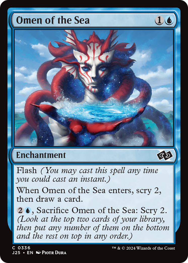 Omen of the Sea [Foundations Jumpstart] | Eastridge Sports Cards & Games
