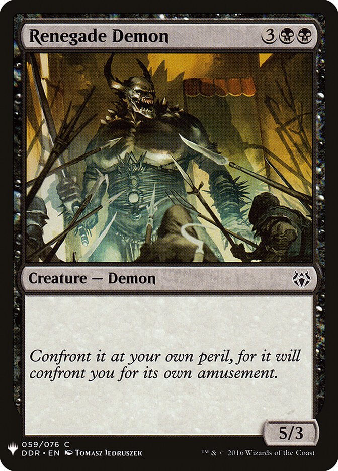 Renegade Demon [Mystery Booster] | Eastridge Sports Cards & Games