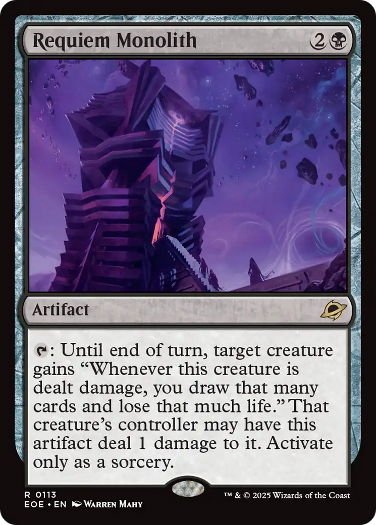 Requiem Monolith [Edge of Eternities] | Eastridge Sports Cards & Games