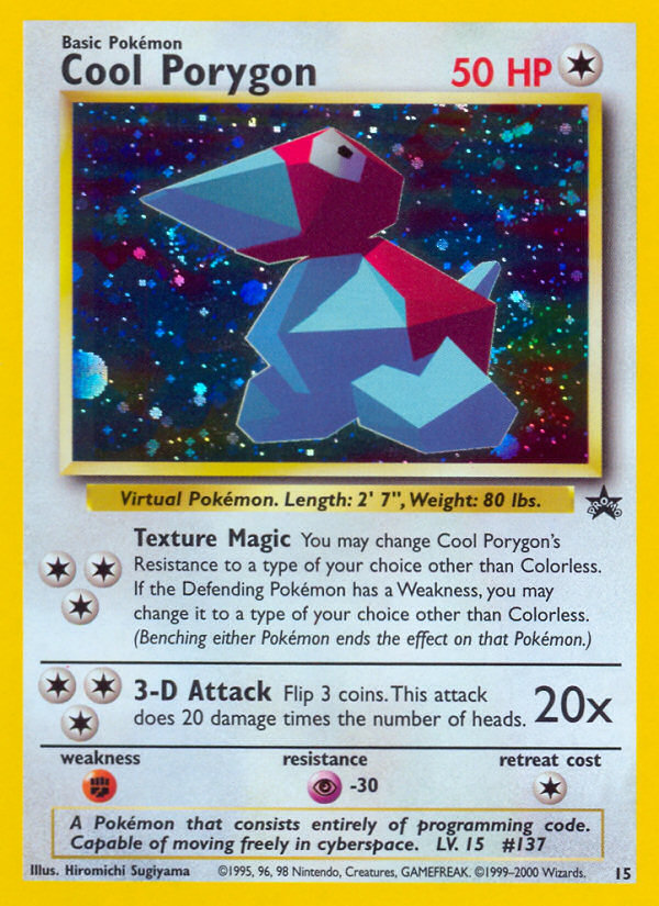 Cool Porygon (15) [Wizards of the Coast: Black Star Promos] | Eastridge Sports Cards & Games