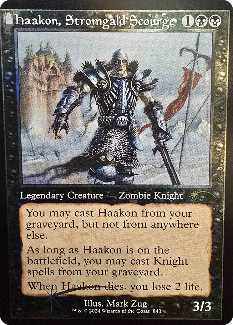 Haakon, Stromgald Scourge (Retro Frame) [Secret Lair Drop Series] | Eastridge Sports Cards & Games